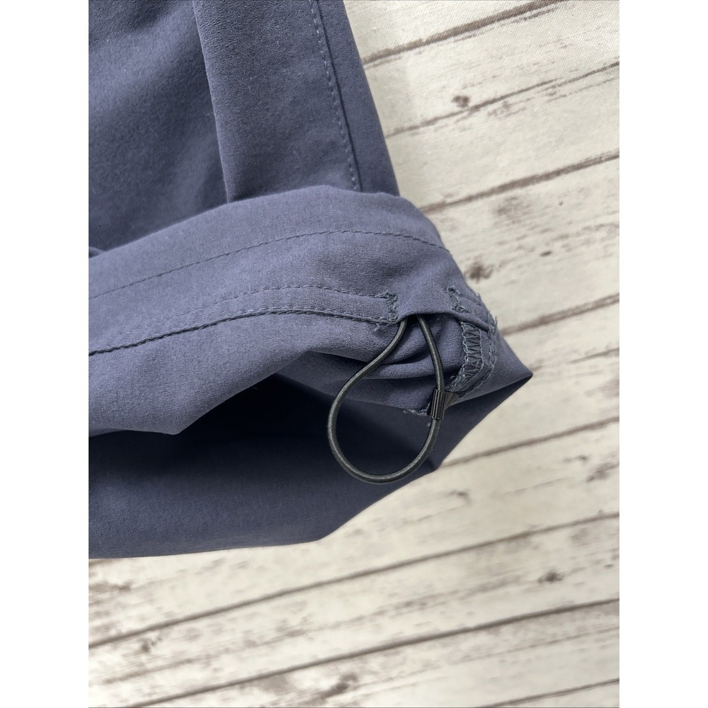 LL Bean Multisport Pants Men's Medium Blue Woven Straight Leg Stretch Hiking - Picture 10 of 11